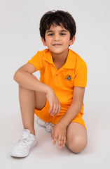 Infant Boys Basic Polo Co-Ord Set-IBSU711125