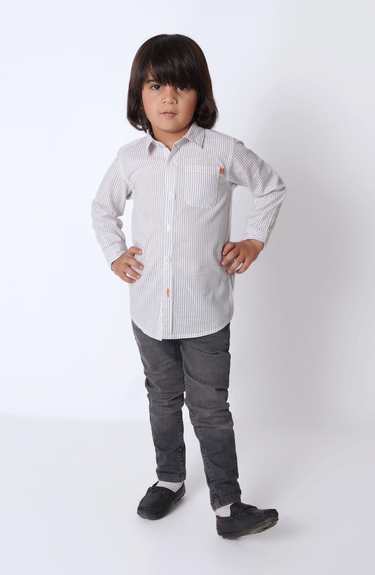 Infant Boys Striper Shirt