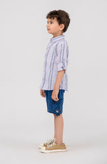 Infant Boys Y/D Striper Shirt-IBW704125