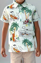 Inafant Boys Half Sleeve Print
