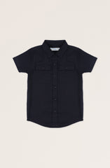 Infant Boys Patch Pocket Shirt-IBW708125