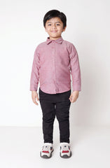 Infant Boys Button Down Basic