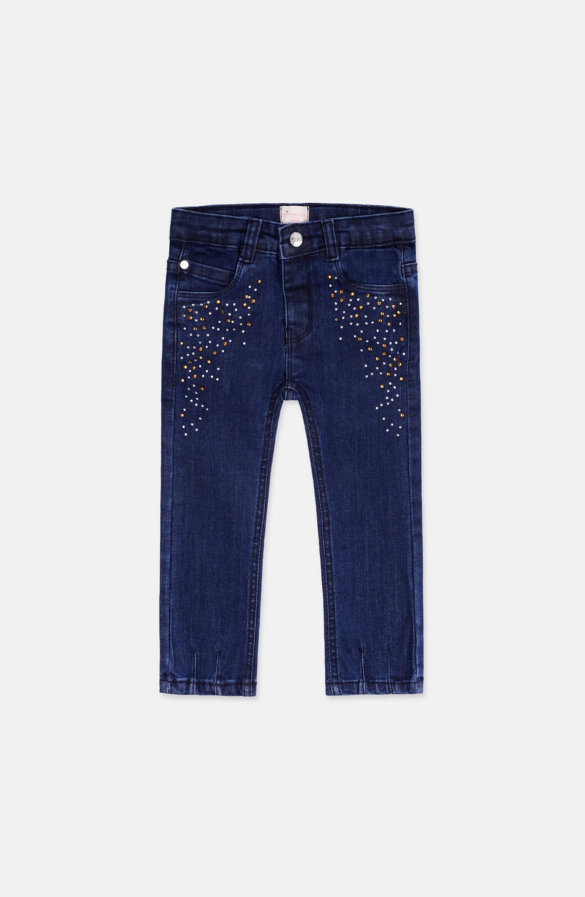 Sparkling Denim Pants