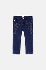 Sparkling Denim Pants