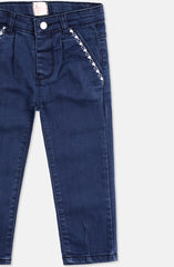 Heart Emb. Pants