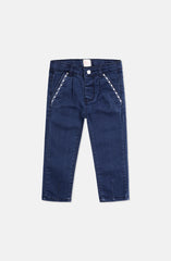 Heart Emb. Pants
