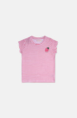 Strawbery Yarn- Dyed T-Shirt