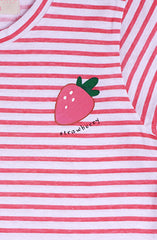 Strawbery Yarn- Dyed T-Shirt