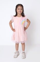 Tulle Sequined Dress