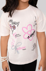Infant Girls Floral T-Shirt-IGKT707325