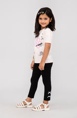 Infant Girls Floral T-Shirt-IGKT707325