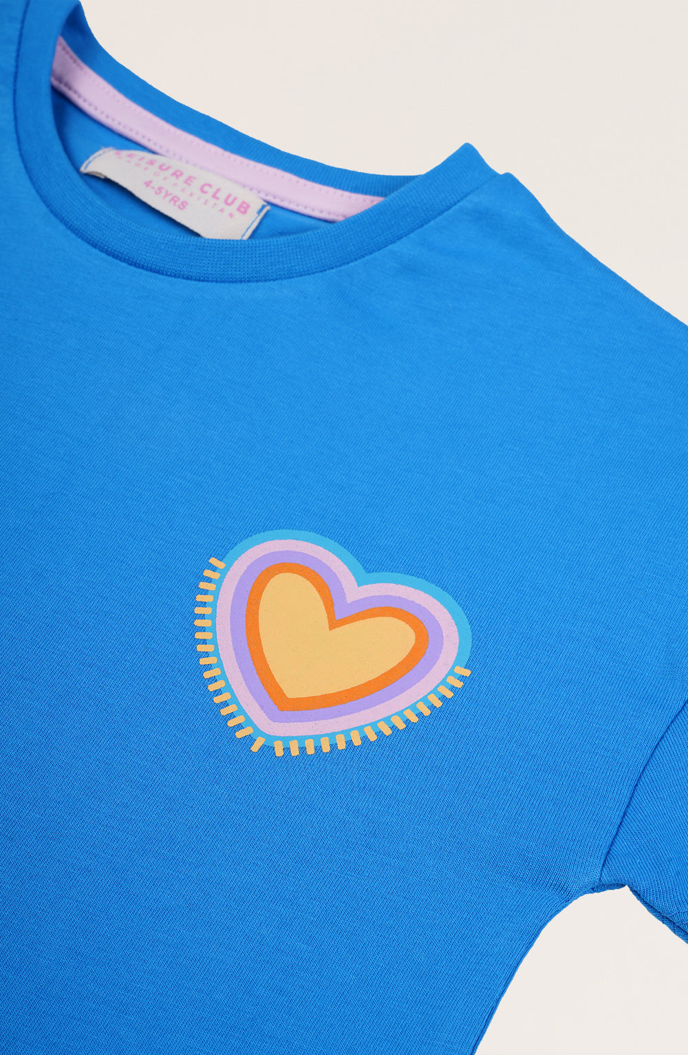 Infant Girls Colorful Heart Co-Ord Set-IGSU706125