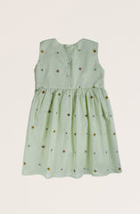 Embroided Smoked Dress - IGWD711125