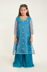Blue Topaz 2 Piece Suit-KPL634424