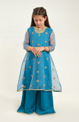 Blue Topaz 2 Piece Suit-KPL634424