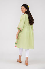 Girls Pink Rose 1 Piece Shirt-KPL700125