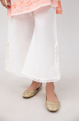 Girls White Azaar 1 Piece Bottom-KPL712125IF