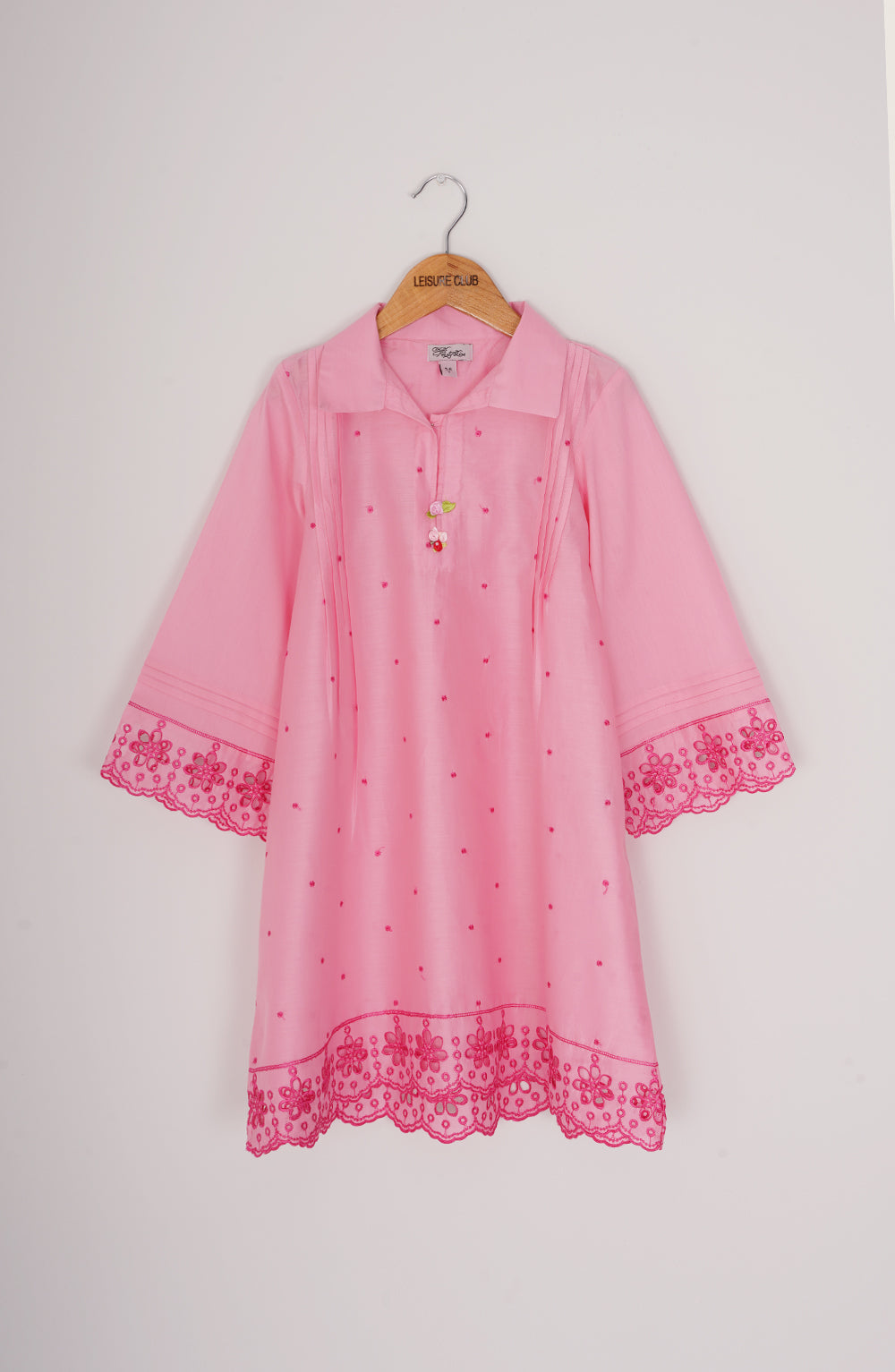 Whimsical Pink 2Pc Suit-KPL743125