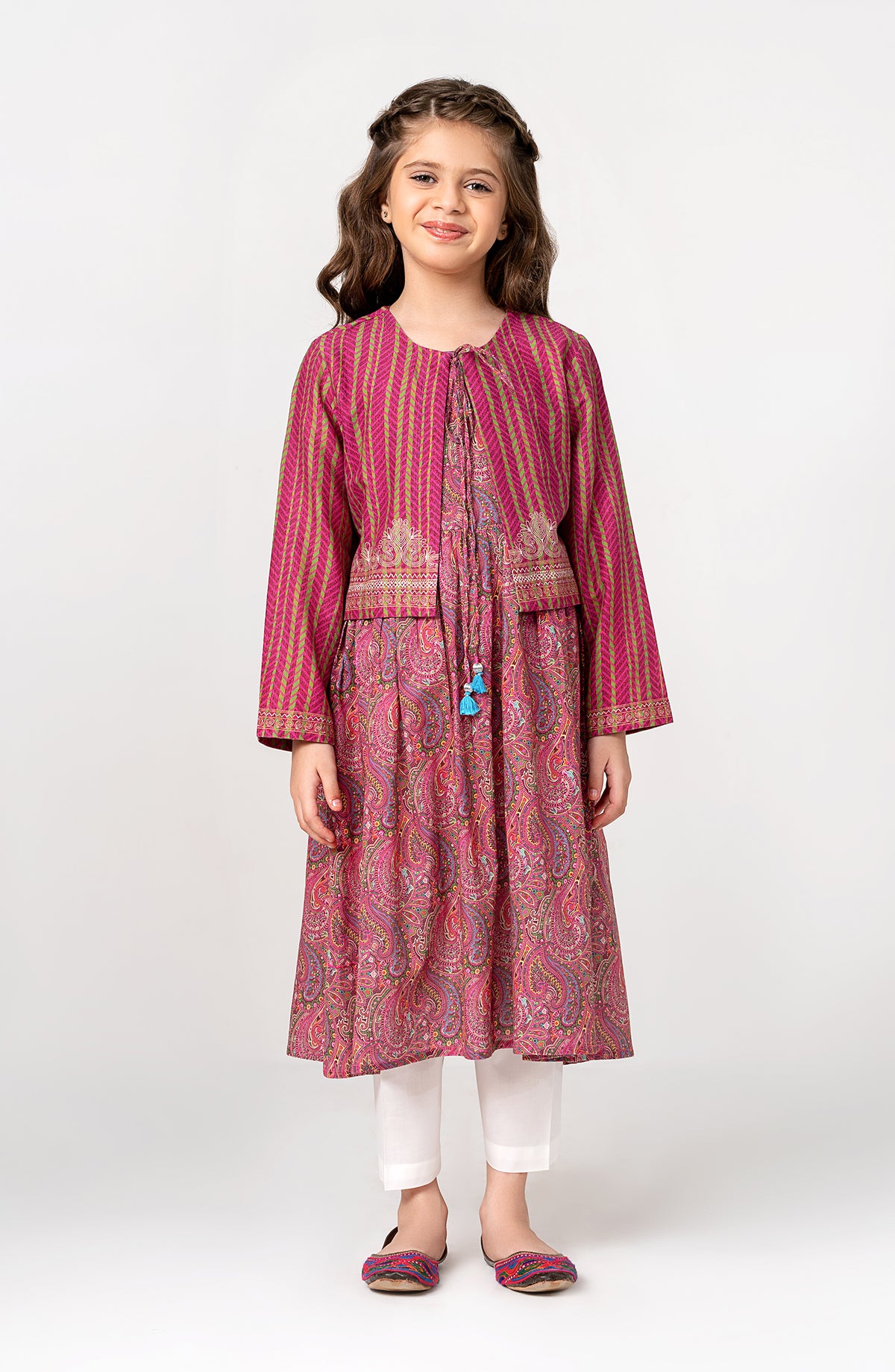 Paisley Dress With Koti