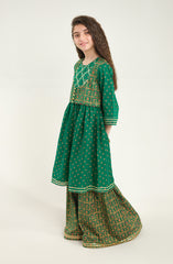Green Sapphire 2 Piece Suit-LCP738125