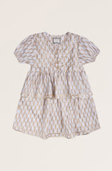Girls Golden Pearl 2 Piece Suit-LCP742125IF