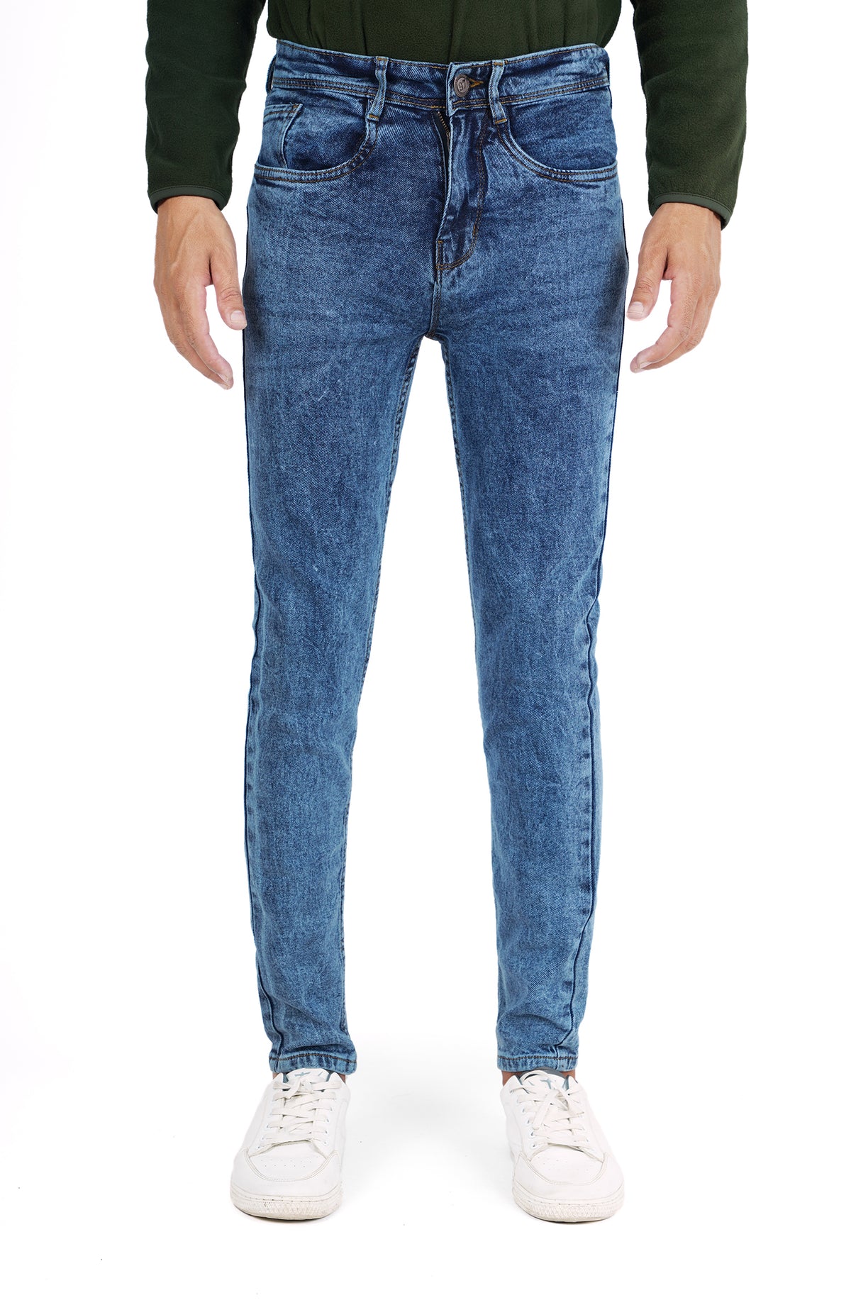 Acid Washed Denim Jean