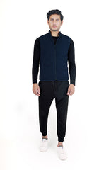 Sleeveless Sherpa Jacket