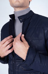 Down Jacket In Navy