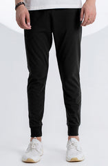 Black Knit Joggers