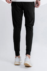 Black Knit Joggers