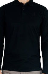Full Sleeves Polo In Viscose