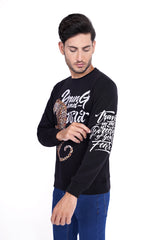 Printed Sweat In Black