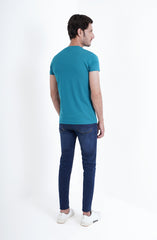 Green Tee In Jersey