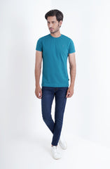 Green Tee In Jersey
