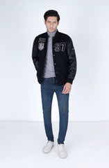 Embroided Jacket In Black
