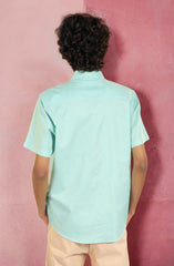 Half Sleeve Shirt In Oxford