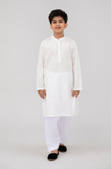 Boys Embroidered Kurta-SBK710125