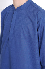 Schiffli Embroidered Boys Kurt