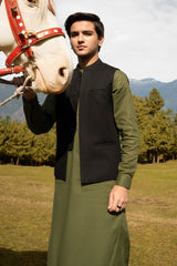 Boys Khaddar Waist Coat