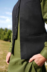 Boys Khaddar Waist Coat