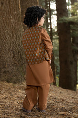 Printed Waist Coat 3Pcs Infant