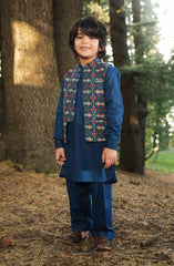 Printed Waist Coat 3Pcs Infant