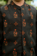 Printed Waist Coat 3Pcs Infant