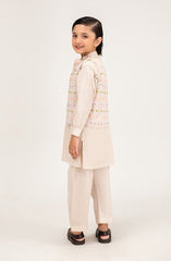 Printed Waist Coat 3 Piece Infant Suit - SIS701125