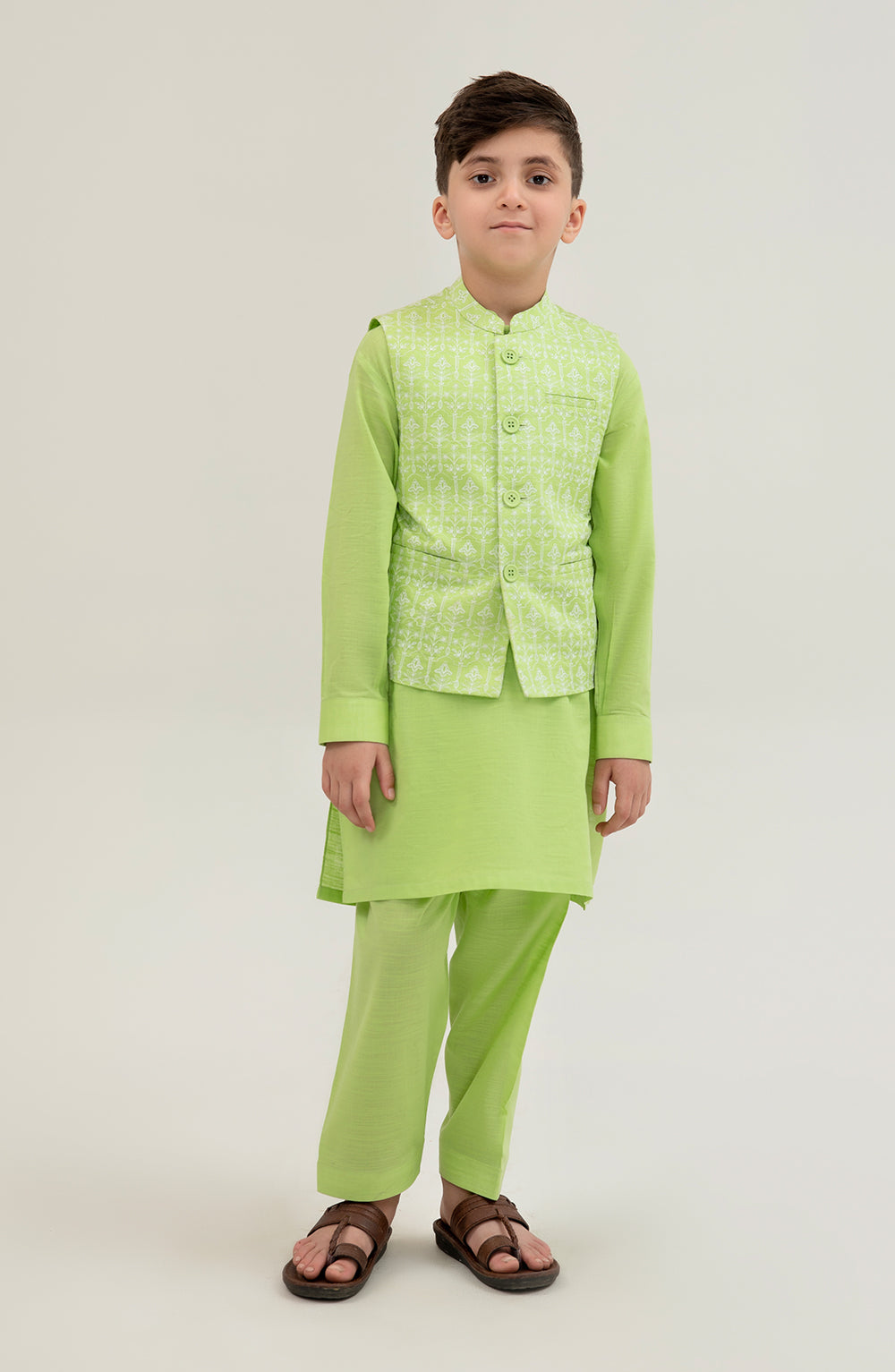 Infant Boys 3 Piece Suit With Waistcoat - SIS708125