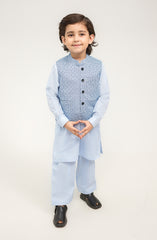 Infant Boys 3 Piece Suit With Waistcoat - SIS711125