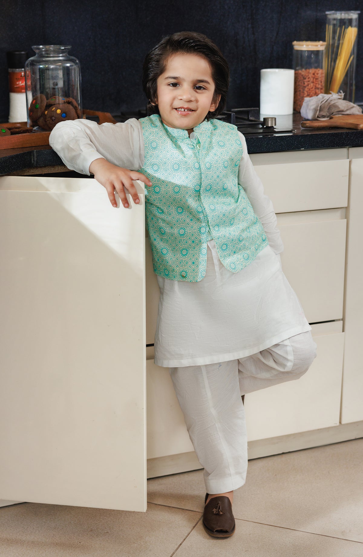 Infant Boys 3 Piece Suit With Waistcoat - SIS713125