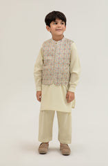 Infant Boys 3 Piece Suit With Waistcoat - SIS717125