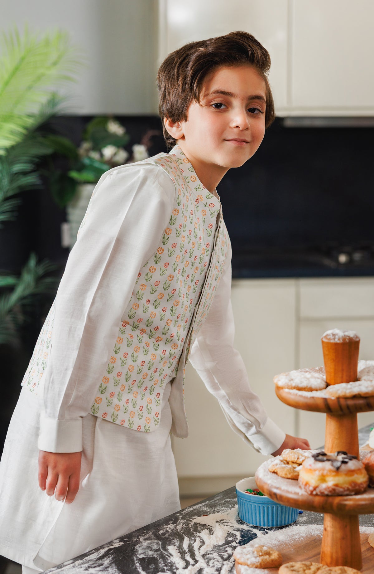 Infant Boys 3 Piece Suit With Waistcoat - SIS719125