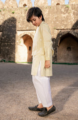 3 Pcs Kurta Shalwar Waist Coat